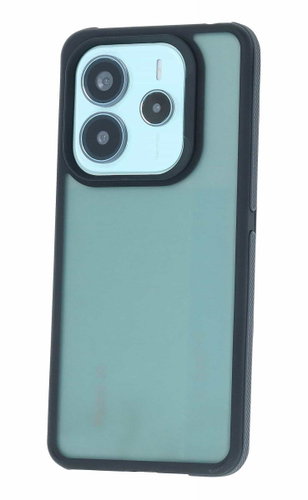 TopQ Cover Xiaomi Redmi Note 14 5G dark with black edge 135279 - Phone Cover - Main image
