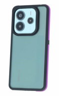 TopQ Cover Xiaomi Redmi Note 14 5G dark with purple edge 135277 - Phone Cover