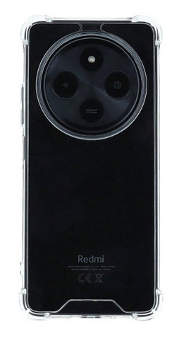 TopQ Cover Extra Clear Xiaomi Redmi 14C hard durable transparent 135979 - Phone Cover - Main image