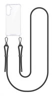 TopQ Cover Armor Samsung A16 with black cord transparent 136076 - Phone Cover