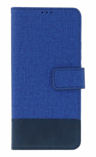 TopQ GOMMA Xiaomi Redmi Note 14 Pro+ 5G book case blue 136191 - Phone Case - Main image