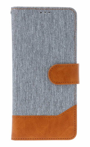 TopQ Case Jeans Xiaomi Redmi Note 14 5G book grey 136185 - Phone Case - Main image