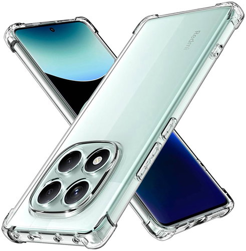 TopQ Cover Xiaomi Redmi Note 14 Pro durable transparent 136707 - Phone Cover - Main image