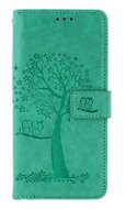 TopQ Case Xiaomi Redmi Note 13 book Green tree owls 130630 - Phone Case