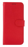 TopQ Case Samsung A15 book red with buckle 130605 - Phone Case