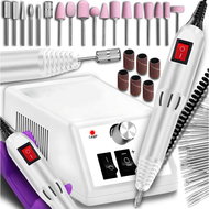 TopKing Professional nail grinder Mercedes 2000, white, with complete set of 53 attachments - Nail Grinder