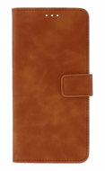 TopQ pouzdro Tender Xiaomi Redmi Note 14 knížkové hnědé - Phone Case