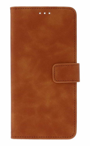 TopQ Tender Book Case for Xiaomi Redmi Note 14 Brown - Phone Case - Main image