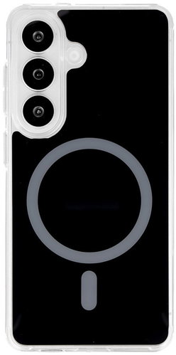 TopQ Glossy MagSafe Protective Case for Samsung Galaxy S26 Black - Phone Cover - Main image