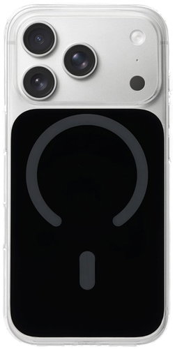 TopQ ochranný kryt Glossy MagSafe pro iPhone 17 Pro černý - Phone Cover - Main image