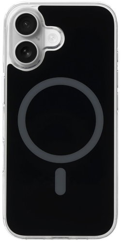 TopQ ochranný kryt Glossy MagSafe pro iPhone 17 černý - Phone Cover - Main image