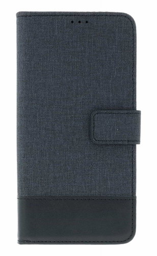 TopQ GOMMA Book Case for Samsung S25 FE - Black - Phone Case - Main image