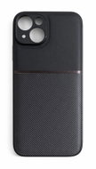TopQ kryt iPhone 15 pevný černý - Phone Cover