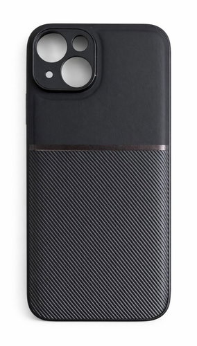 TopQ kryt iPhone 15 pevný černý - Phone Cover - Main image