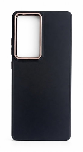 TopQ kryt Frame Samsung S25 Ultra černý - Phone Cover - Main image