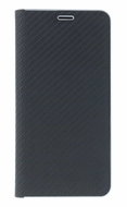 TopQ pouzdro Samsung S25 FE knížkové Luna Carbon Book černé - Phone Case