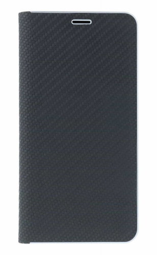 TopQ Case for Samsung S25 FE Luna Carbon Book Black - Phone Case - Main image
