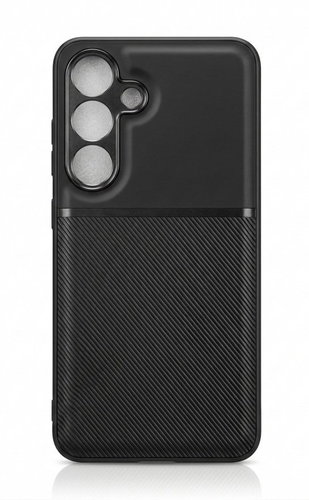 TopQ kryt Samsung S24 pevný černý - Phone Cover - Main image