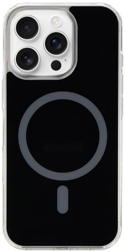 TopQ Glossy MagSafe Protective Case for iPhone 14 Pro Black - Phone Cover - Main image