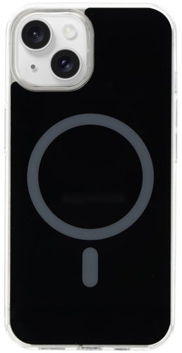 TopQ ochranný kryt Glossy MagSafe pro iPhone 13/14 černý - Phone Cover - Main image