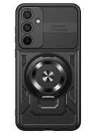 TopQ kryt Samsung S25 FE odolný černý - Phone Cover