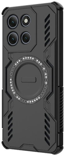 TopQ Durable Case for Motorola Moto G86 Power 5G Black - Phone Cover - Main image