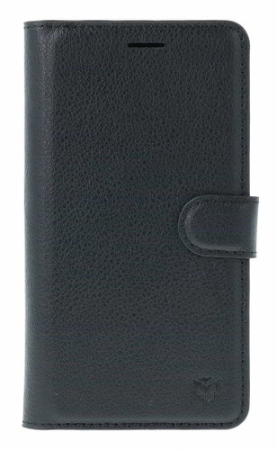 TopQ Leather Folio Case for Google Pixel 10 Book-Style Black - Phone Case - Main image