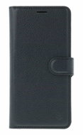 TopQ pouzdro Leather Folio Samsung S25 FE knížkové černé - Phone Case