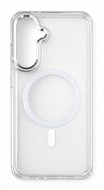 TopQ kryt Frame Magnetic Samsung A56 pevný průhledný - Phone Cover