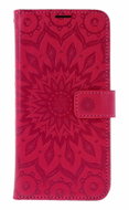 TopQ pouzdro Samsung A57 5G knížkové Mandala tmavě růžová - Phone Case
