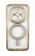 TopQ Bling MagSafe Case for Xiaomi Redmi Note 15 Pro 5G Gold - Phone Cover