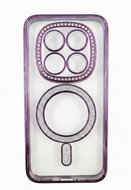TopQ Bling Magsafe Case for Xiaomi Redmi Note 15 Pro 5G Purple - Phone Cover