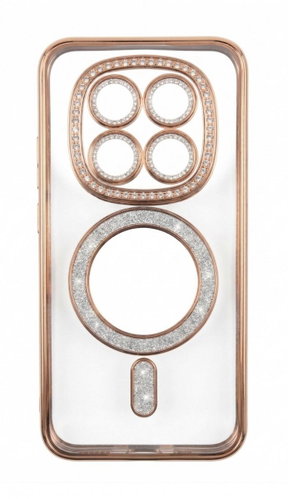 TopQ Bling Magsafe Case for Xiaomi Redmi Note 15 5G Gold - Phone Cover - Main image
