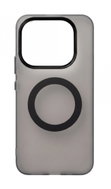 TopQ kryt Xiaomi 15T Pro průhledný černý - Phone Cover