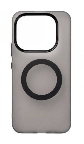 TopQ kryt Xiaomi 15T Pro průhledný černý - Phone Cover - Main image