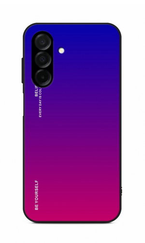 TopQ LUXURY Case for Samsung A37 5G Rigid Rainbow Purple - Phone Cover - Main image