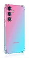 TopQ kryt Samsung A37 5G Shock duhový mentolovo-růžový - Phone Cover