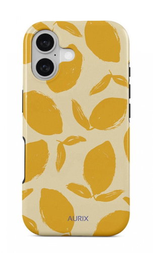 TopQ kryt AURIX MagSafe iPhone 17 Lemon Tart - Phone Cover - Main image