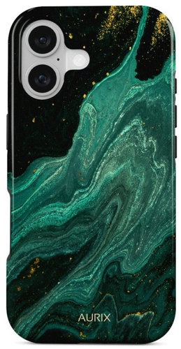 TopQ kryt AURIX MagSafe iPhone 17 Green Lagoon - Phone Cover - Main image