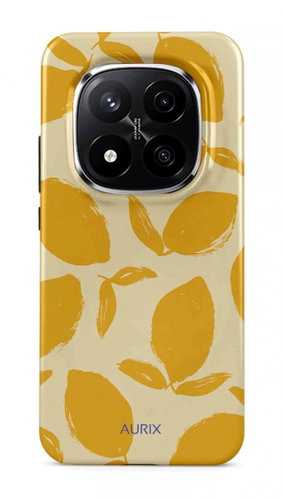 TopQ AURIX Hard Case for Xiaomi Redmi Note 15 Pro+ 5G, Lemon Tart - Phone Cover - Main image