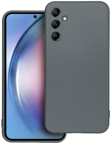 TopQ Cover Metallic Samsung A55 gray 125607 - Phone Cover - Main image