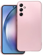 TopQ Cover Metallic Samsung A55 pink 125605 - Phone Cover