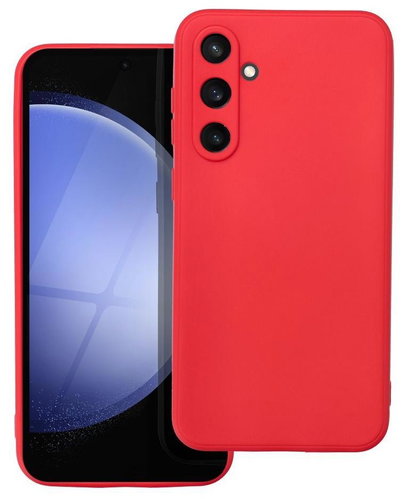 TopQ Soft cover Samsung S23 FE red 125997 - Phone Cover - Main image