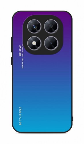 TopQ Cover LUXURY Xiaomi Redmi Note 14 Pro+ 5G solid rainbow purple 137014 - Phone Cover - Main image
