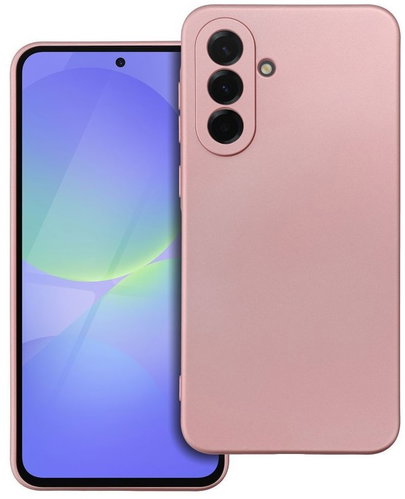 TopQ Cover Metallic Samsung A36 pink 137909 - Phone Cover - Main image