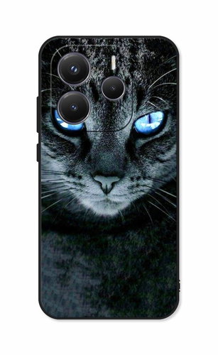 TopQ Cover Xiaomi Redmi Note 14 Dark Cat 136557 - Phone Cover - Main image