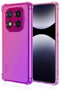 TopQ Cover Xiaomi Redmi Note 14 Pro Shock rainbow pink-purple 136692 - Phone Cover
