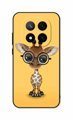 TopQ Cover Xiaomi Redmi Note 14 Pro+ 5G Cute Giraffe 136974 - Phone Cover - Main image