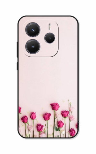 TopQ Cover Xiaomi Redmi Note 14 Roses 136565 - Phone Cover - Main image