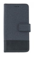 TopQ Pouzdro GOMMA iPhone 16e knížkové černé 139295 - Pouzdro na mobil